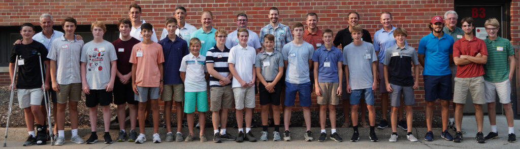 Mount Michael alumni with sons currently attending Mount Michael