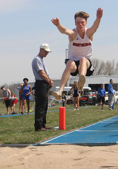 Photo of Joe Hitzemann jumping