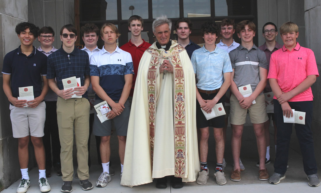 Group Photo in front of the chapel